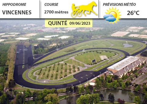 Pronostics PMU : Quinté du vendredi 9 juin sur l’hippodrome de Paris-Vincennes – Prix Marsik - News Mister C du 07/06/2023